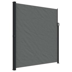 Auvent latéral rétractable anthracite 220x500 cm 