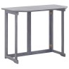 Table pliable de balcon 90x50x74 cm Bois d'acacia massif 