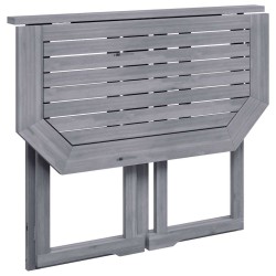 Table pliable de balcon 90x50x74 cm Bois d'acacia massif 