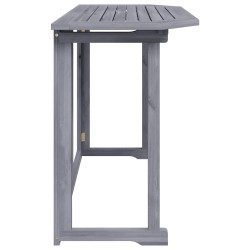 Table pliable de balcon 90x50x74 cm Bois d'acacia massif 