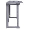 Table pliable de balcon 90x50x74 cm Bois d'acacia massif 