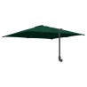 Parasol de jardin Vert 248.5 x 247.5 x 160 cm tissu 