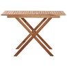 Table de jardin 110x67x74 cm Bois d'acacia massif 