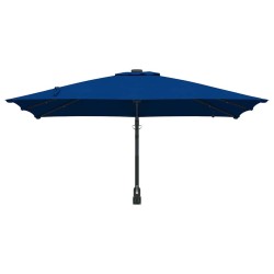 Parasol de jardin Azur 248.5 x 247.5 x 160 cm tissu 