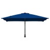 Parasol de jardin Azur 248.5 x 247.5 x 160 cm tissu 