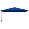 Parasol de jardin Azur 248.5 x 247.5 x 160 cm tissu 