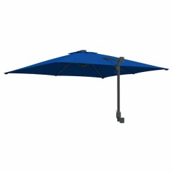Parasol de jardin Azur 248.5 x 247.5 x 160 cm tissu 