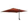 Parasol de jardin Couleur terre cuite 248.5 x 247.5 x 160 cm 
