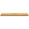 Marches d'escalier 2 pcs marron clair 90x30x2 cm chêne massif 