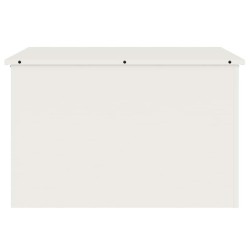 Boîte de Rangement Extérieure Blanc 80 x 50.5 x 50 cm 