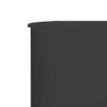 Paravent 6 panneaux Tissu 800 x 160 cm Anthracite 