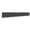 Paravent 6 panneaux Tissu 800 x 160 cm Anthracite 