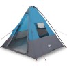 Tente avec toit Autre avec évent Bleu et Noir 383 x 338 x 217 cm Polyester 