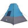 Tente avec toit Autre avec évent Bleu et Noir 383 x 338 x 217 cm Polyester 