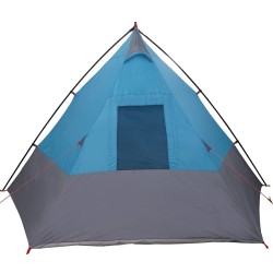 Tente avec toit Autre avec évent Bleu et Noir 383 x 338 x 217 cm Polyester 