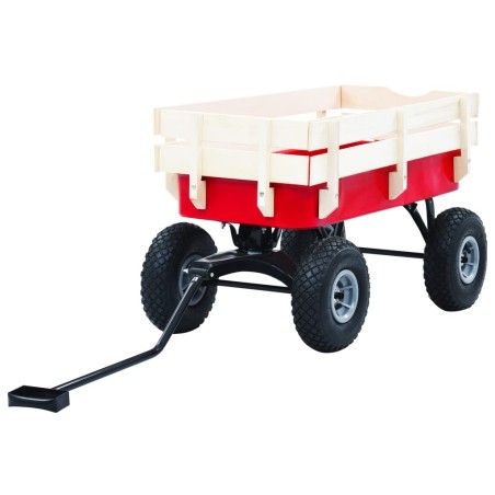 Chariot à main 150 kg Rouge 