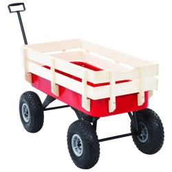 Chariot à main 150 kg Rouge 