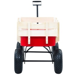 Chariot à main 150 kg Rouge 