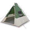 Tente avec toit Autre avec évent Vert et Noir 383 x 338 x 217 cm Polyester 