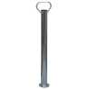 Roue jockey 48 mm avec 2 tubes de support et 3 pinces divisées 