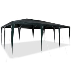 Tente de fête verte 6x4 m PE 