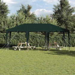 Tente de fête verte 6x4 m PE 