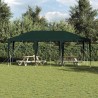 Tente de fête verte 6x4 m PE 