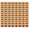 Pots à confiture avec couvercle doré 96 pcs Verre 110 ml 