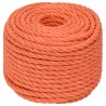 Corde de travail Orange 20 mm 100 m Polypropylène 