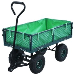 Chariot à main de jardin Vert 250 kg 
