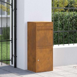 Boîte de dépôt de colis Rouillé 41 x 38 x 103 cm 