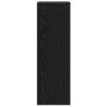 Supports de plantes - 2 pcs - Chêne noir - 33 x 33 x 100 cm - Bois reconstitué 