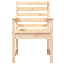 Chaises de jardin lot de 2 60x48x91 cm bois massif de pin 