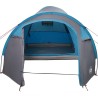 Tente Dôme avec toit avec stockage avec évent Bleu 384 x 254 x 170 cm 
