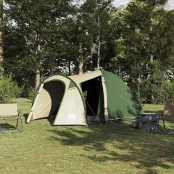 Tente Dôme avec toit avec stockage avec évent Vert 384 x 254 x 170 cm 