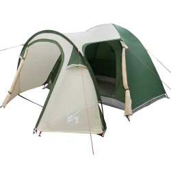 Tente Dôme avec toit avec stockage avec évent Vert 384 x 254 x 170 cm 