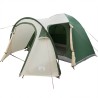 Tente Dôme avec toit avec stockage avec évent Vert 384 x 254 x 170 cm 