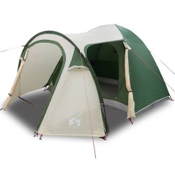 Tente Dôme avec toit avec stockage avec évent Vert 384 x 254 x 170 cm 