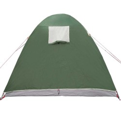 Tente Dôme avec toit avec stockage avec évent Vert 384 x 254 x 170 cm 