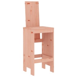 Tabourets de bar lot de 2 40x42x120 cm bois massif douglas 