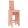 Tabourets de bar lot de 2 40x42x120 cm bois massif douglas 