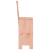 Tabourets de bar lot de 2 40x42x120 cm bois massif douglas 