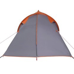 Tente avec toit Autre avec évent Gris et Orange et Noir 510 x 240 x 156 cm 