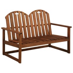 Banc de jardin 110 cm Bois d'acacia solide 