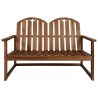 Banc de jardin 110 cm Bois d'acacia solide 