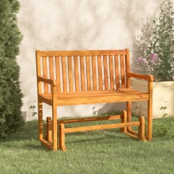 Balancelle de jardin 110 cm Bois d'acacia solide 