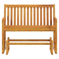 Balancelle de jardin 110 cm Bois d'acacia solide 