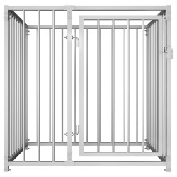 Chenil d'extérieur pour chiens 100 x 100 x 100 cm 