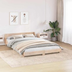 Tapis shaggy avec support en latex Crème 240x340 cm 