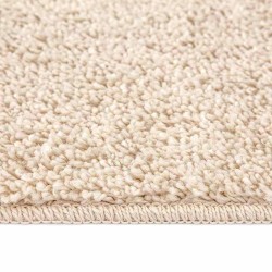 Tapis shaggy avec support en latex Crème 240x340 cm 
